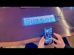 100 صفحه نمایش انعطاف پذیر LED با صفحه نمایش انعطاف پذیر و اندازه پیکسل 16 * 96plus